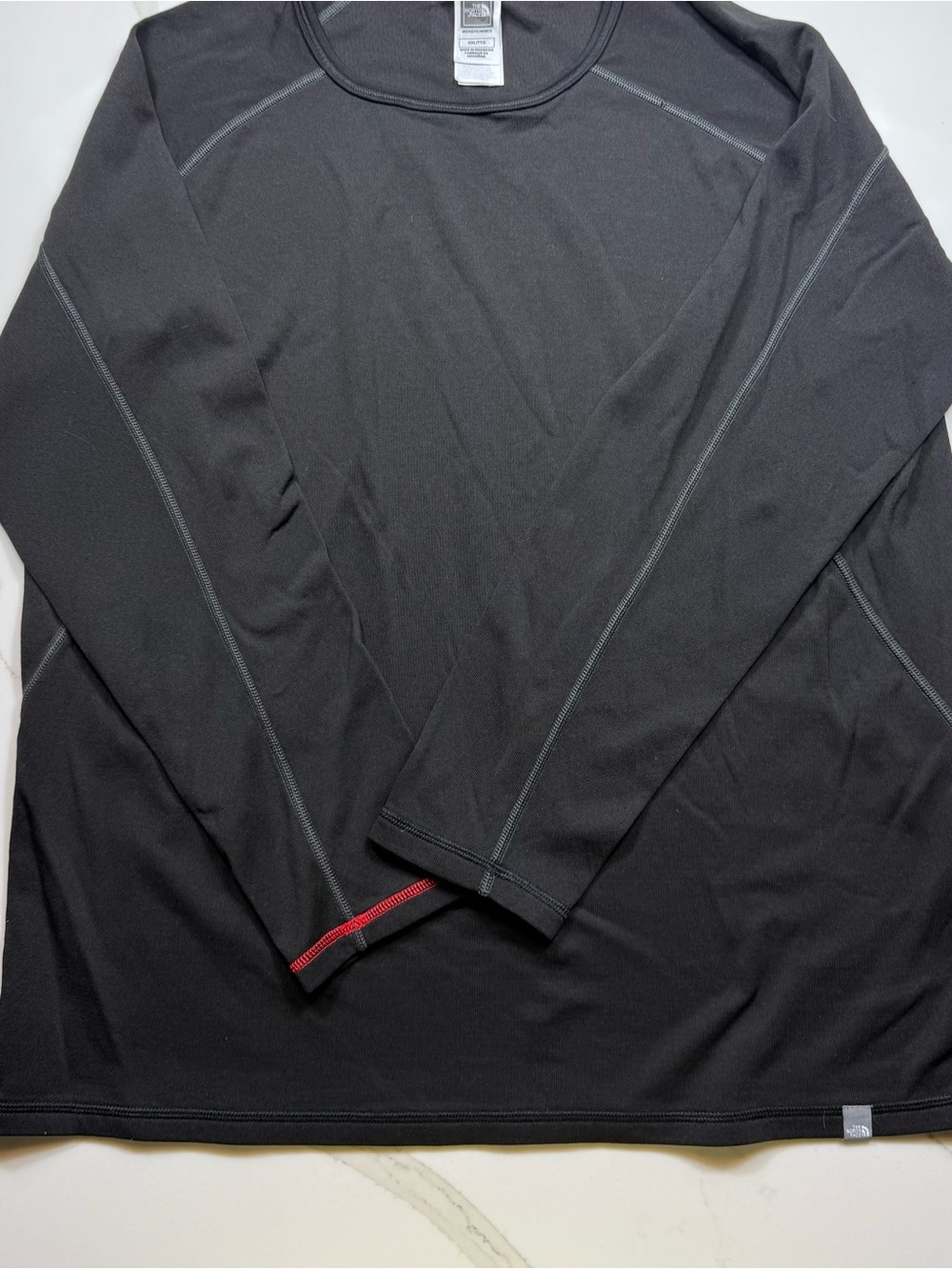Men's Black Long-Sleeve Performance Shirt The North Face